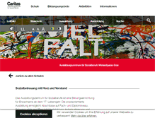 Tablet Screenshot of abz-wielandgasse.caritas-steiermark.at